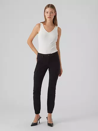 VERO MODA | Pantalon cargo VMIVY | schwarz